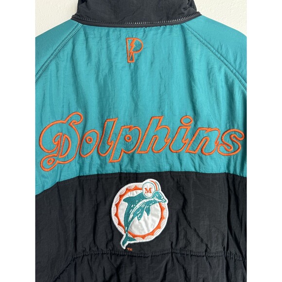 Vintage 1990s Miami Dolphins NFL  Winter Sports Jacket - Picture 15 of 16